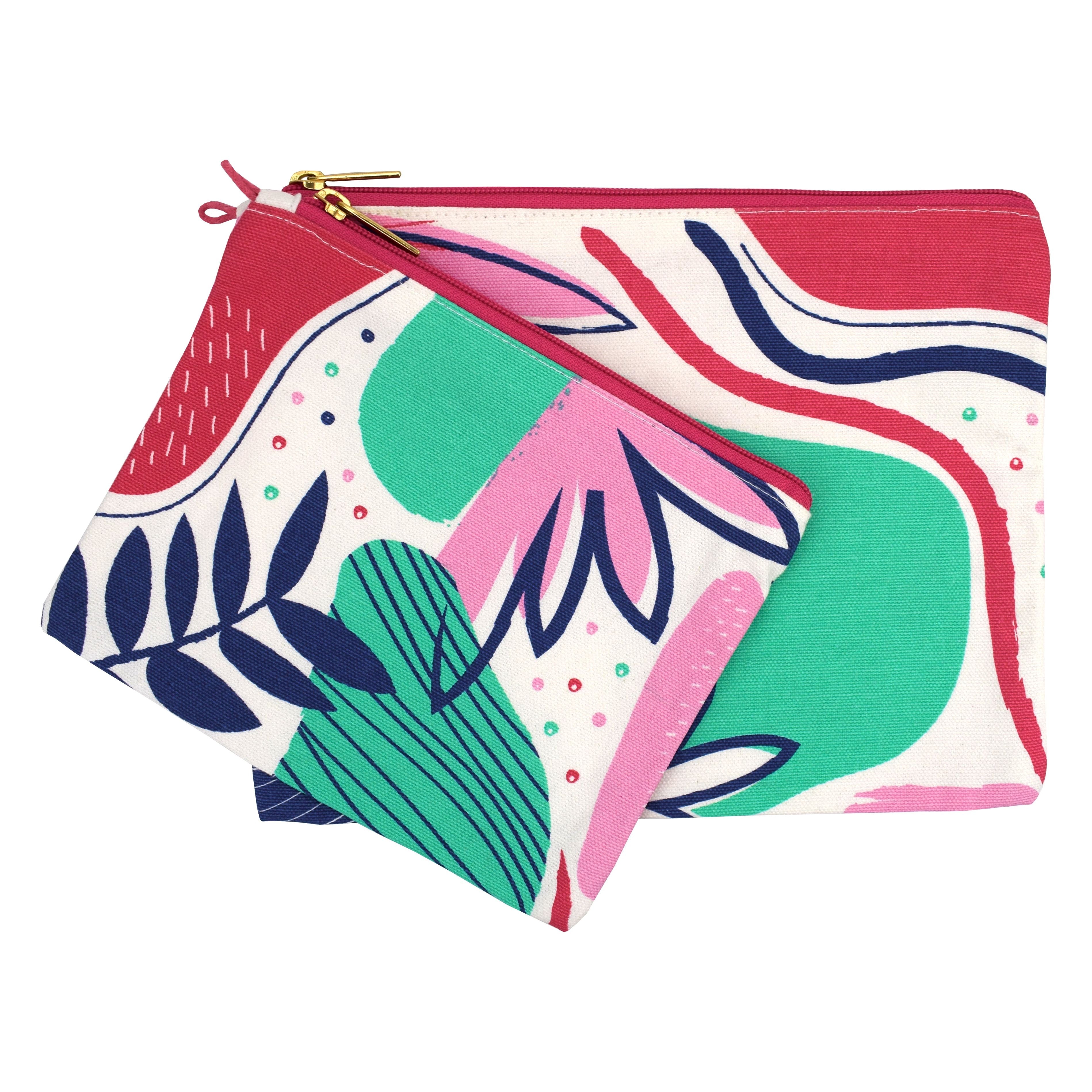 Abstract S/2 Pouches